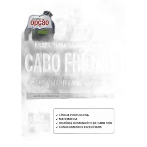 Apostila Concurso Cabo Frio Rj - Guarda Marítimo E Ambiental