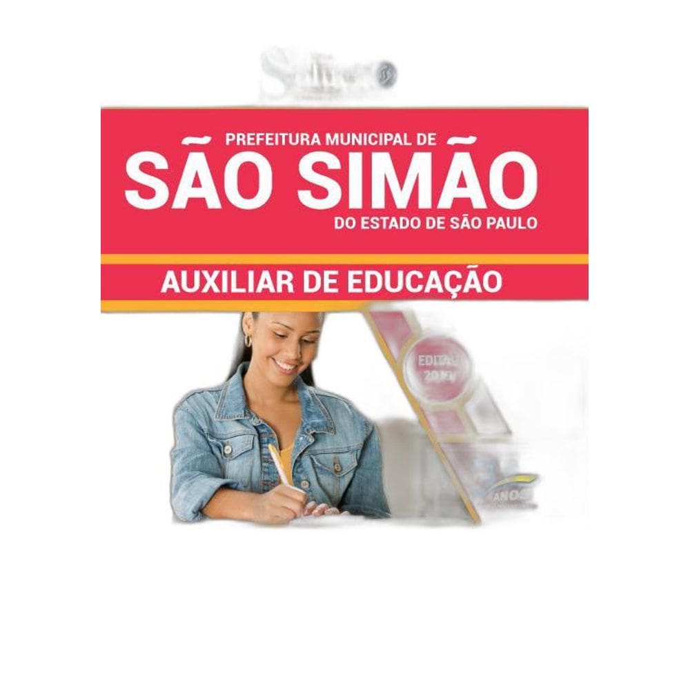 Apostila São Simão SP 2019 Auxilar de Educação