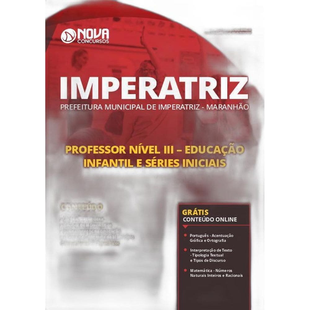 Apostila Imperatriz Ma Professor Nível 3 - Séries Iniciais