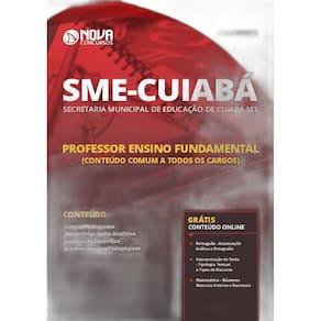 Apostila Cuiabá Mt Sme- Professor Ensino Fundamental