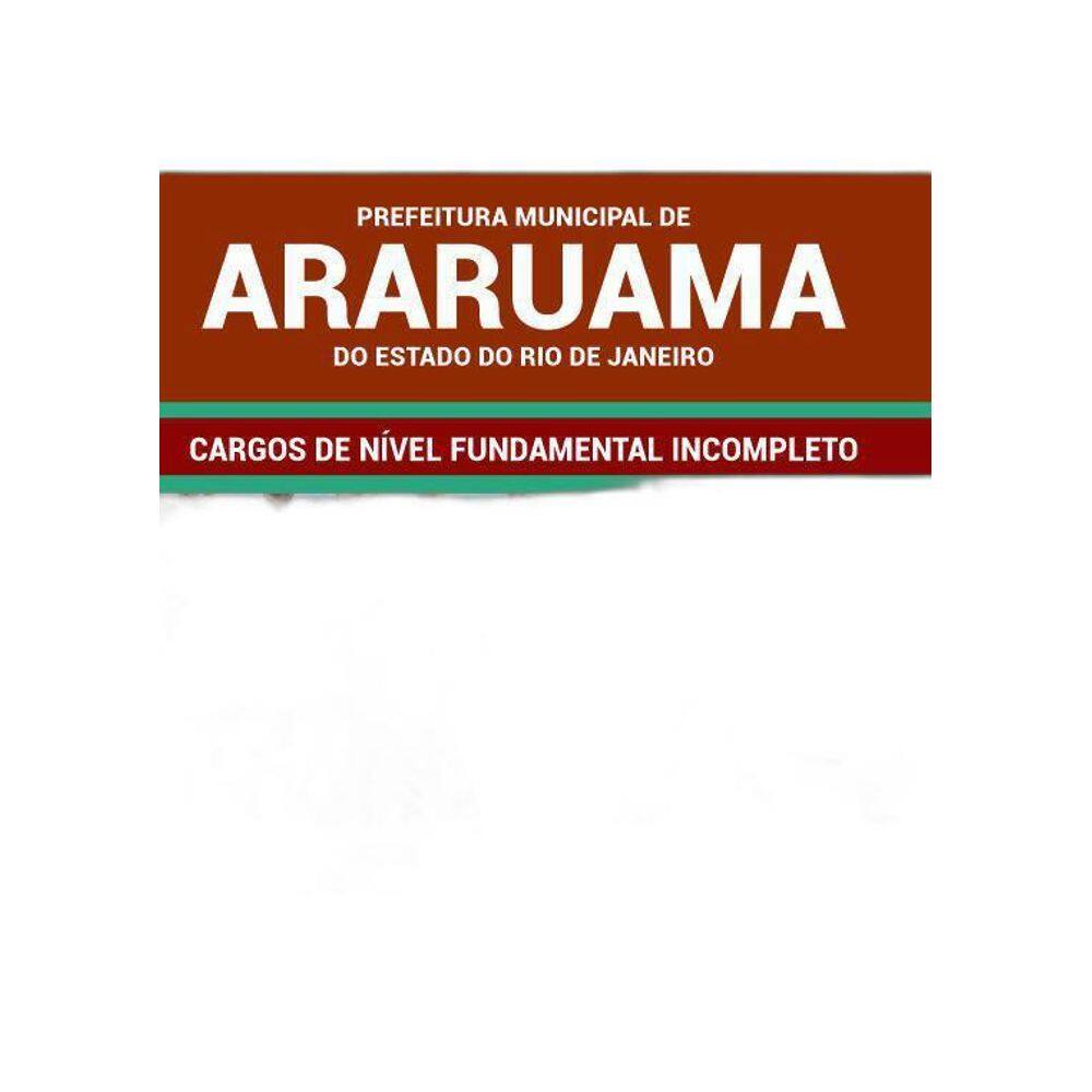 Apostila Araruama Rj 2019 - Comum Fundamental Incompleto