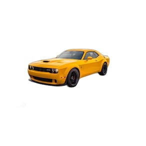 Papel De Parede Carro Dodge Challenger Hellcat 3,5M Car67