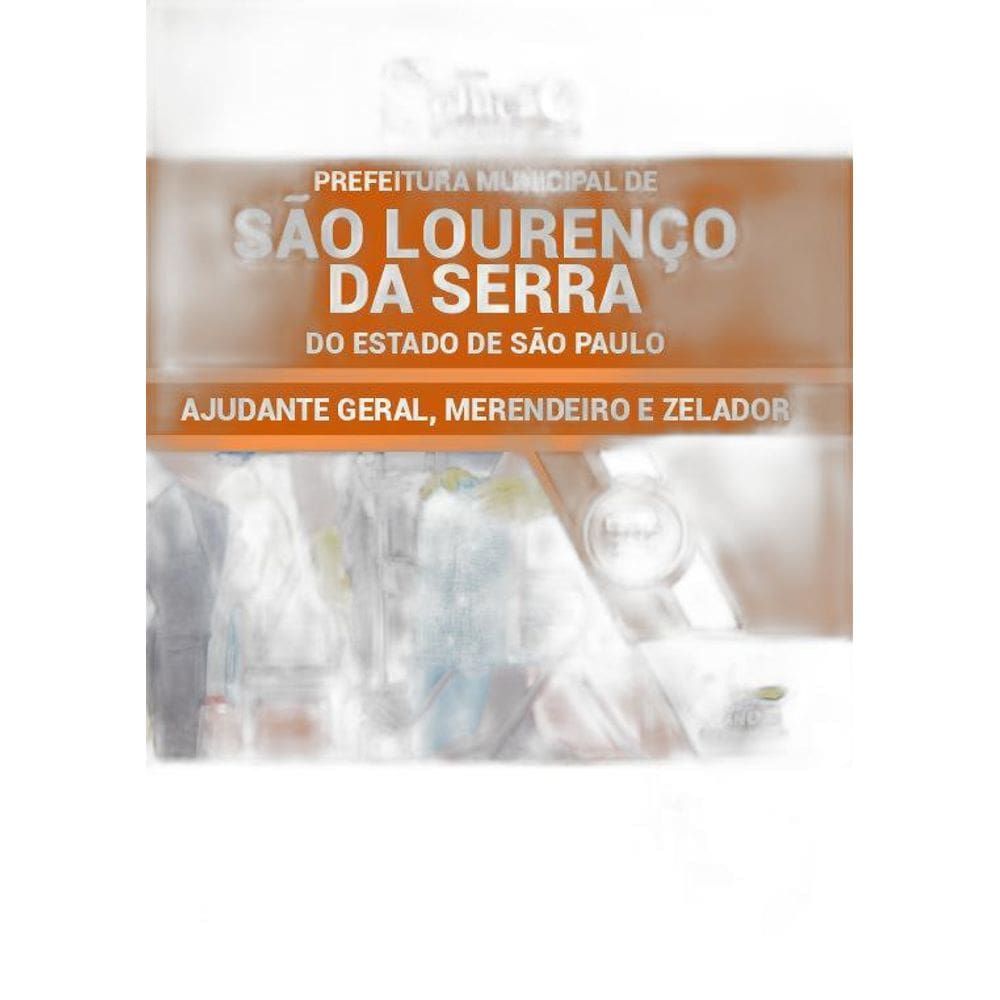 Apostila São Lourenço Da Serra Sp 2019 Merendeira E Zelador