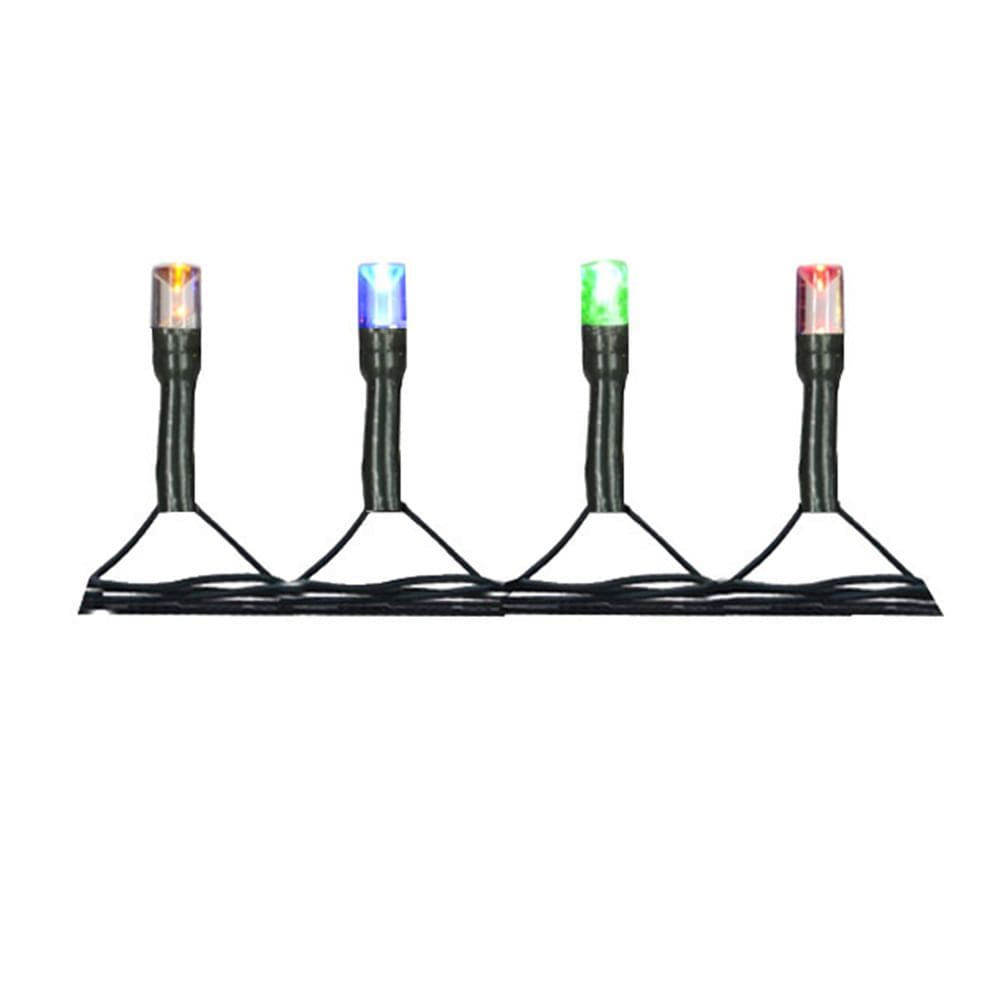 Cordão 100 LEDs Fio Verde com 8 Funções 220V Colorido 8m D&A