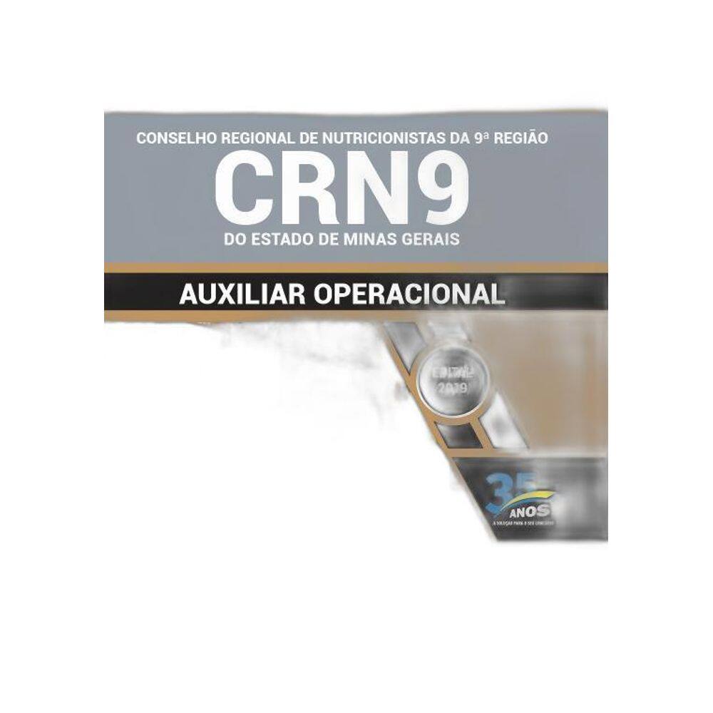 Apostila Crn9 Mg - Auxiliar Operacional