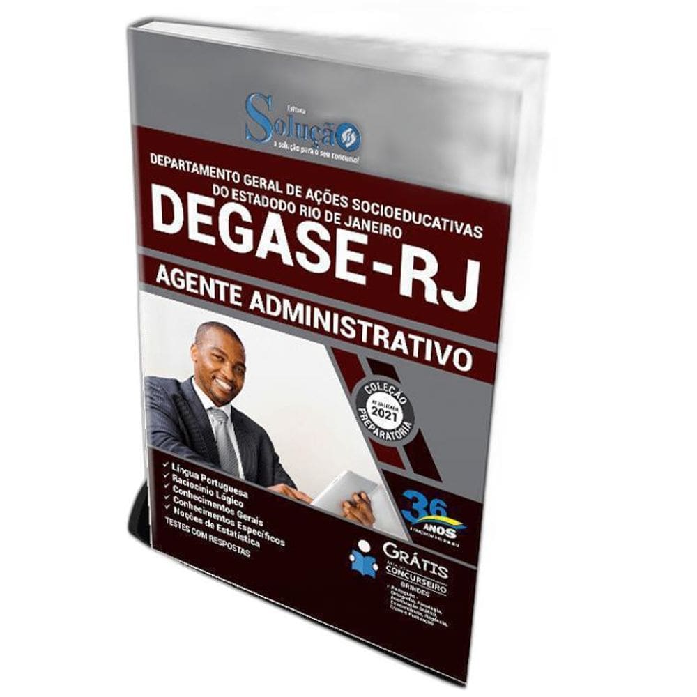 Apostila Concurso Degase Rj - Agente Administrativo