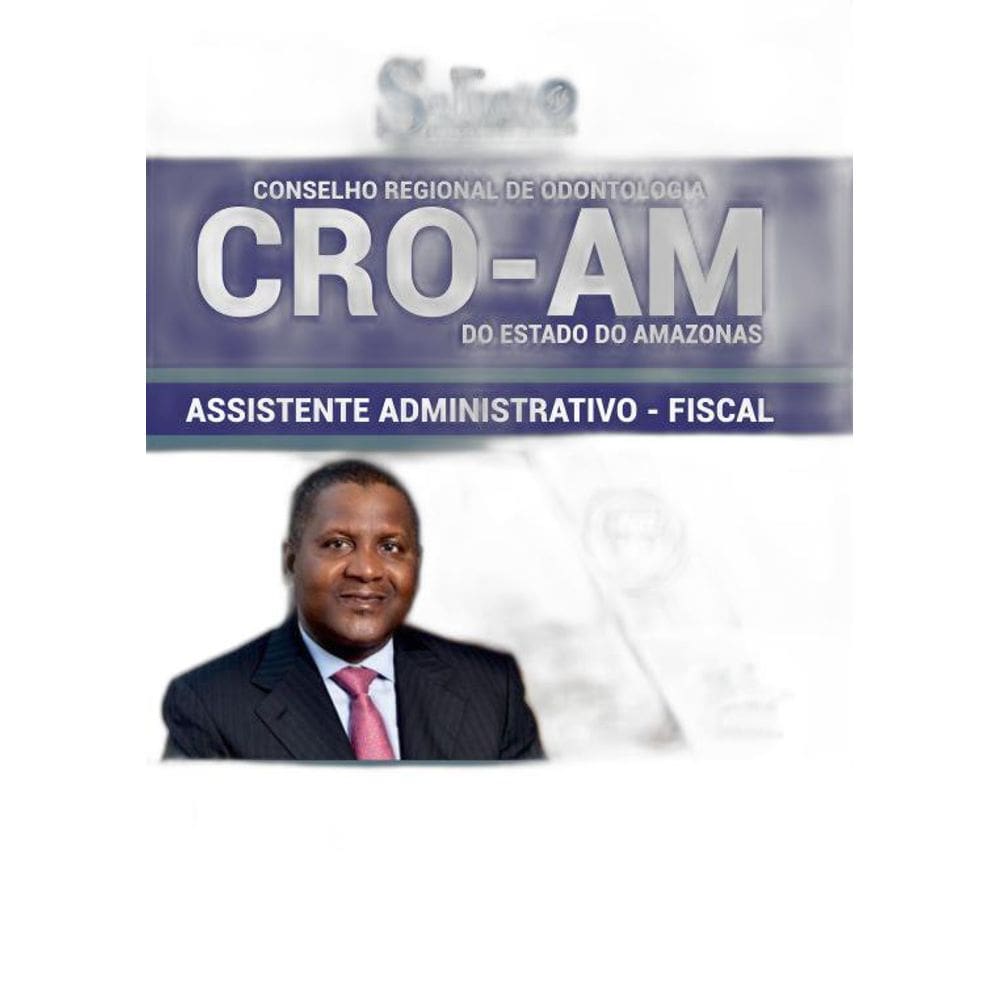Apostila CRO AM 2019  Assistente Fiscal