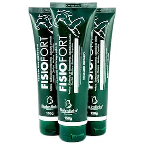 Combo 3 Pomadas Massageadora Fisiofort de 150g