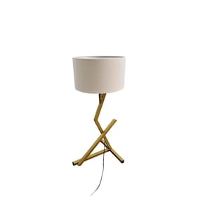 Abajur Luminária De Mesa Quarto Escritório Industrtial Bali