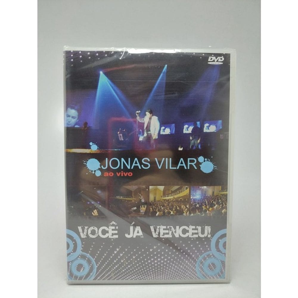 Dvd Jonas Vilar - Voce Ja Venceu