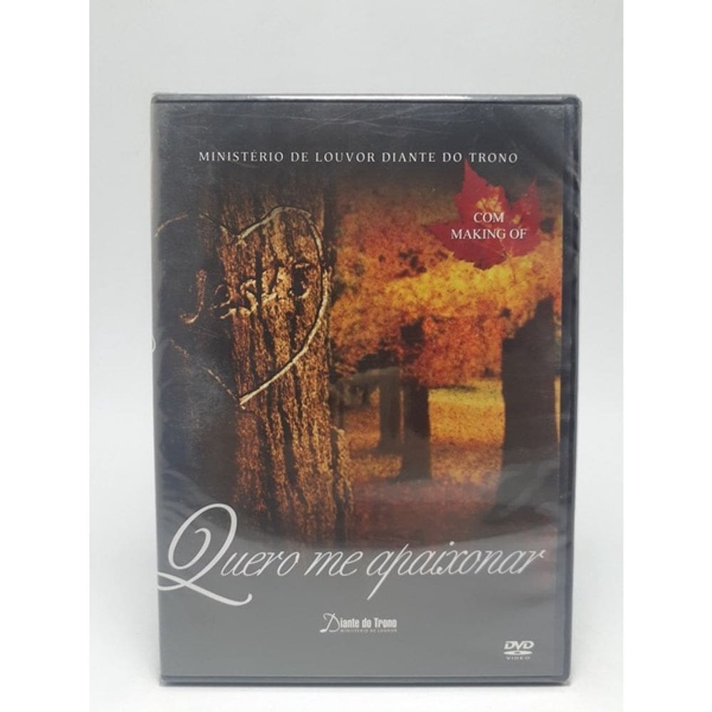 Dvd Diante Do Trono - Quero Me Apaixonar