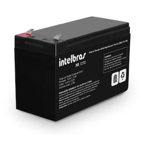 Bateria selada para nobreak VRLA 12V 7Ah, 4821000, INTELBRAS