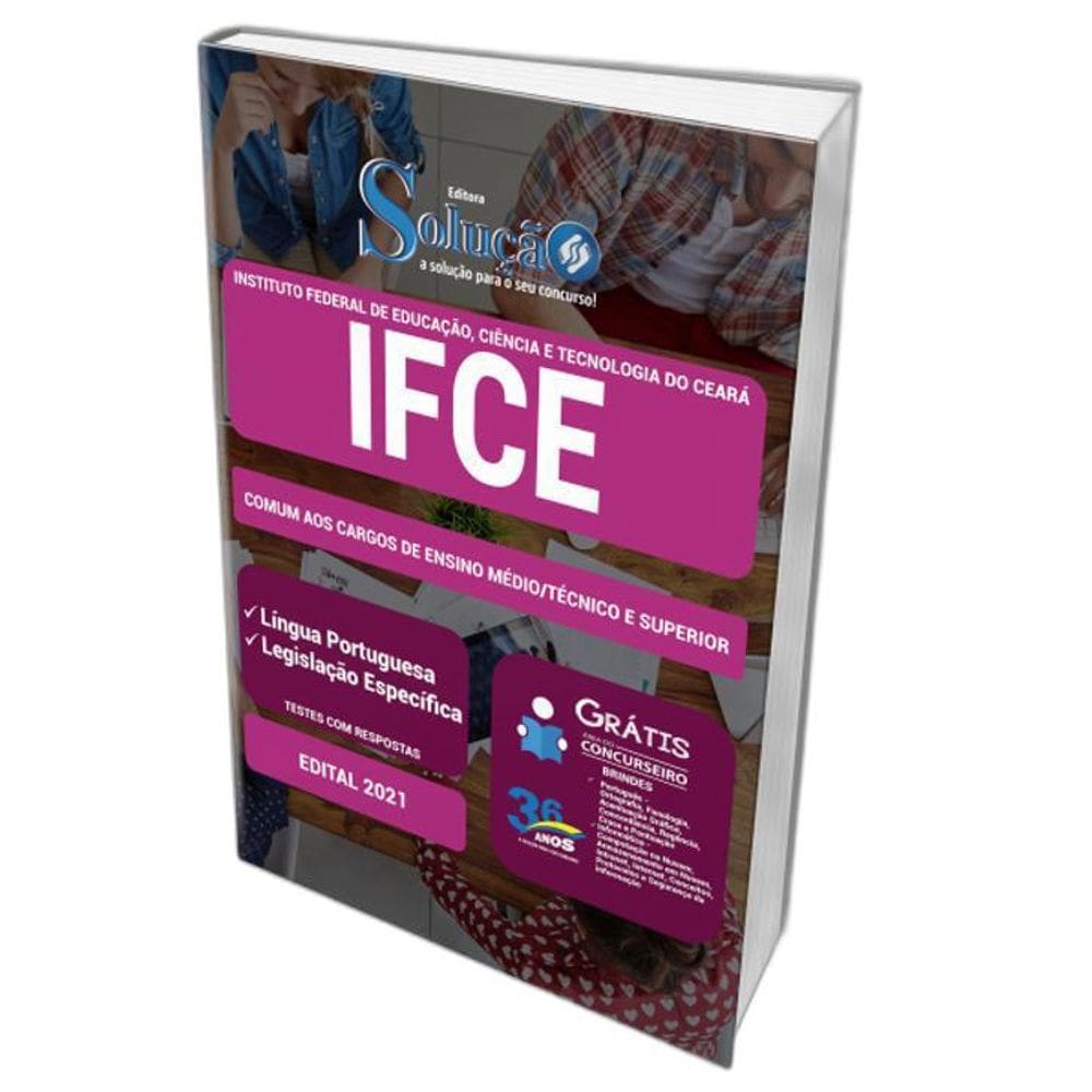 Apostila Concurso Ifce - Ensino Médio/Técnico E Superior