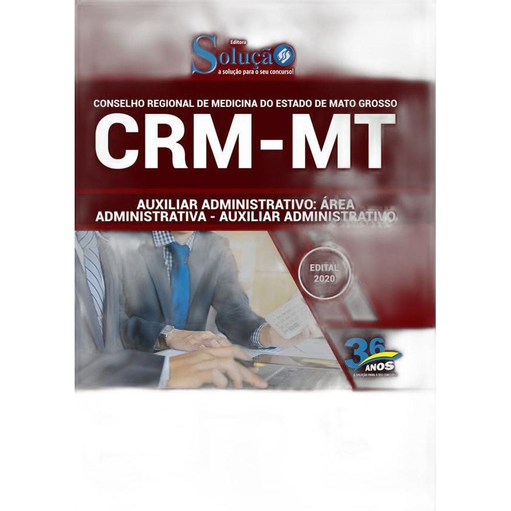 Apostila Concurso Crm Mt - Auxiliar Administrativo
