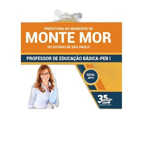 Apostila Monte Mor Sp - Professor De Educação Básica 1