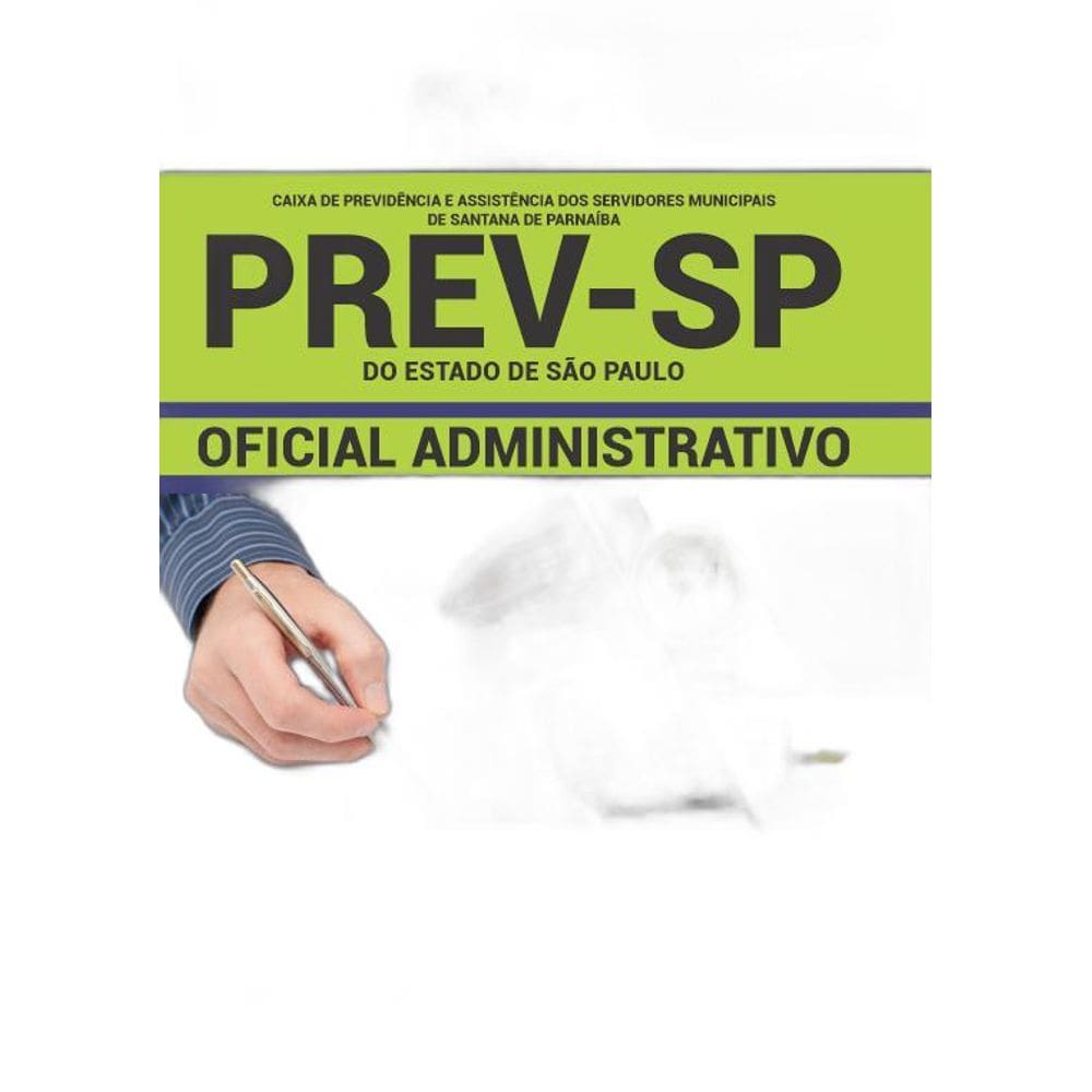 Apostila Concurso PREVSP 2019  Oficial Administrativo