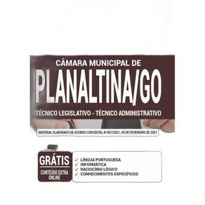 Apostila Câmara Planaltina Go - Técnico Administrativo