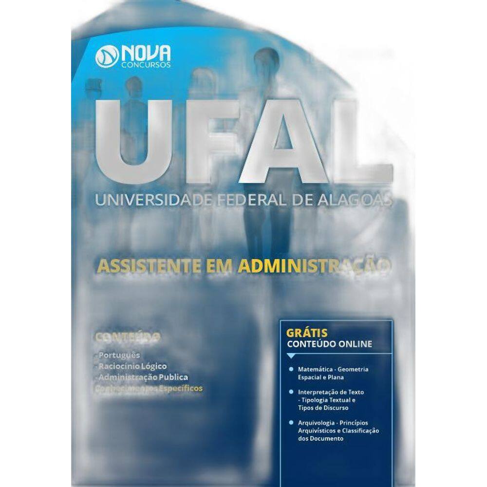 Apostila UFAL 2019  Assistente em Administração