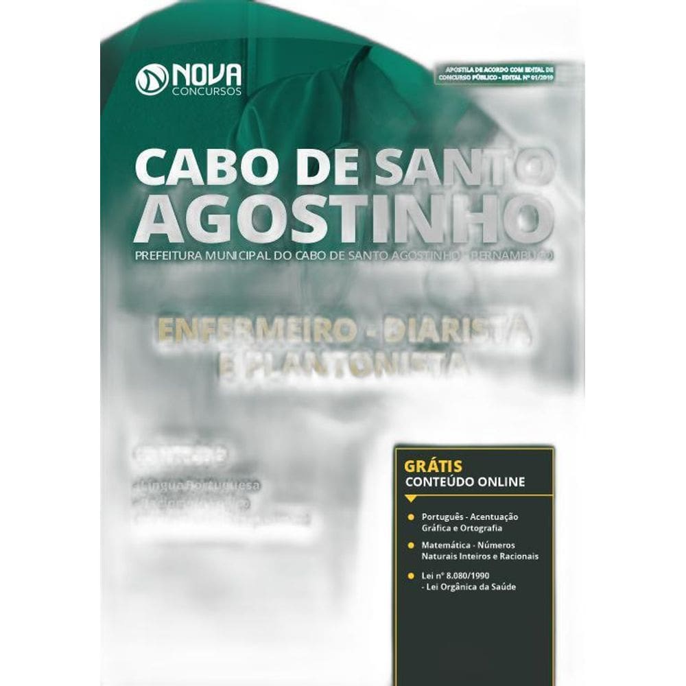 Apostila Cabo de Santo Agostinho Enfermeiro