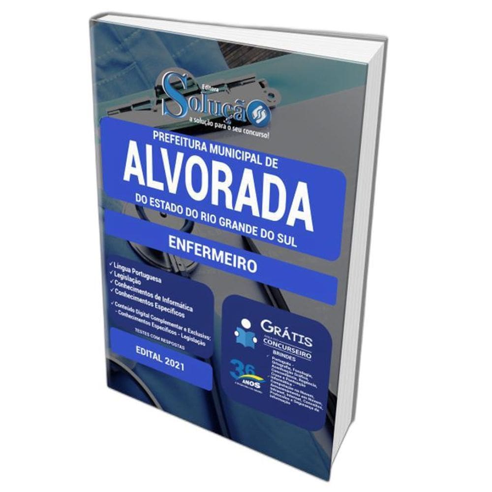 Apostila Concurso Alvorada Rs - Enfermeiro