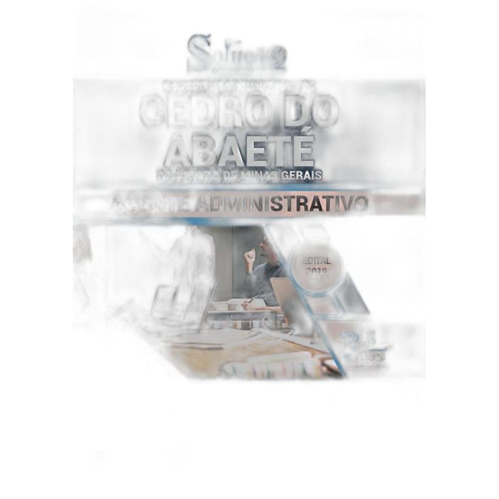Apostila Cedro Do Abaeté Mg - Agente Administrativo