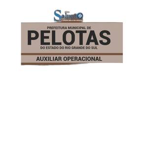 Apostila Pref Pelotas-Rs 2019 Auxiliar Operacional