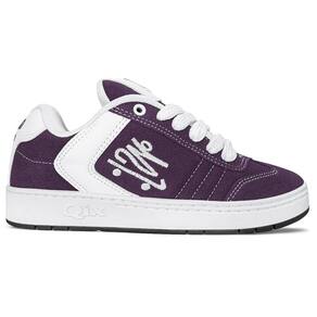 Tênis Qix Unissex Camurça Chorão Lado B | Roxo Branco
