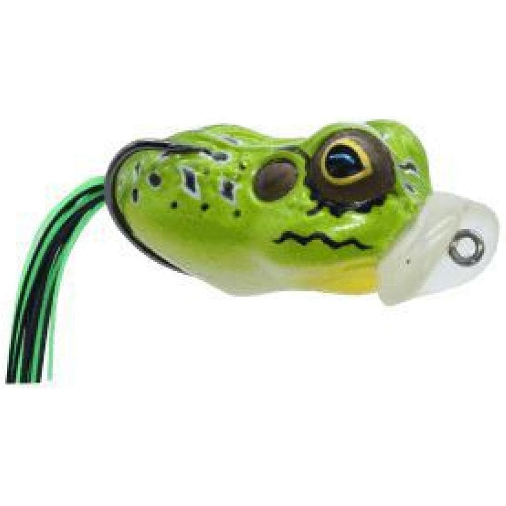 Kit 5 Isca Artificial Pesca Frog Sapo Anti Enrosco + Estojo