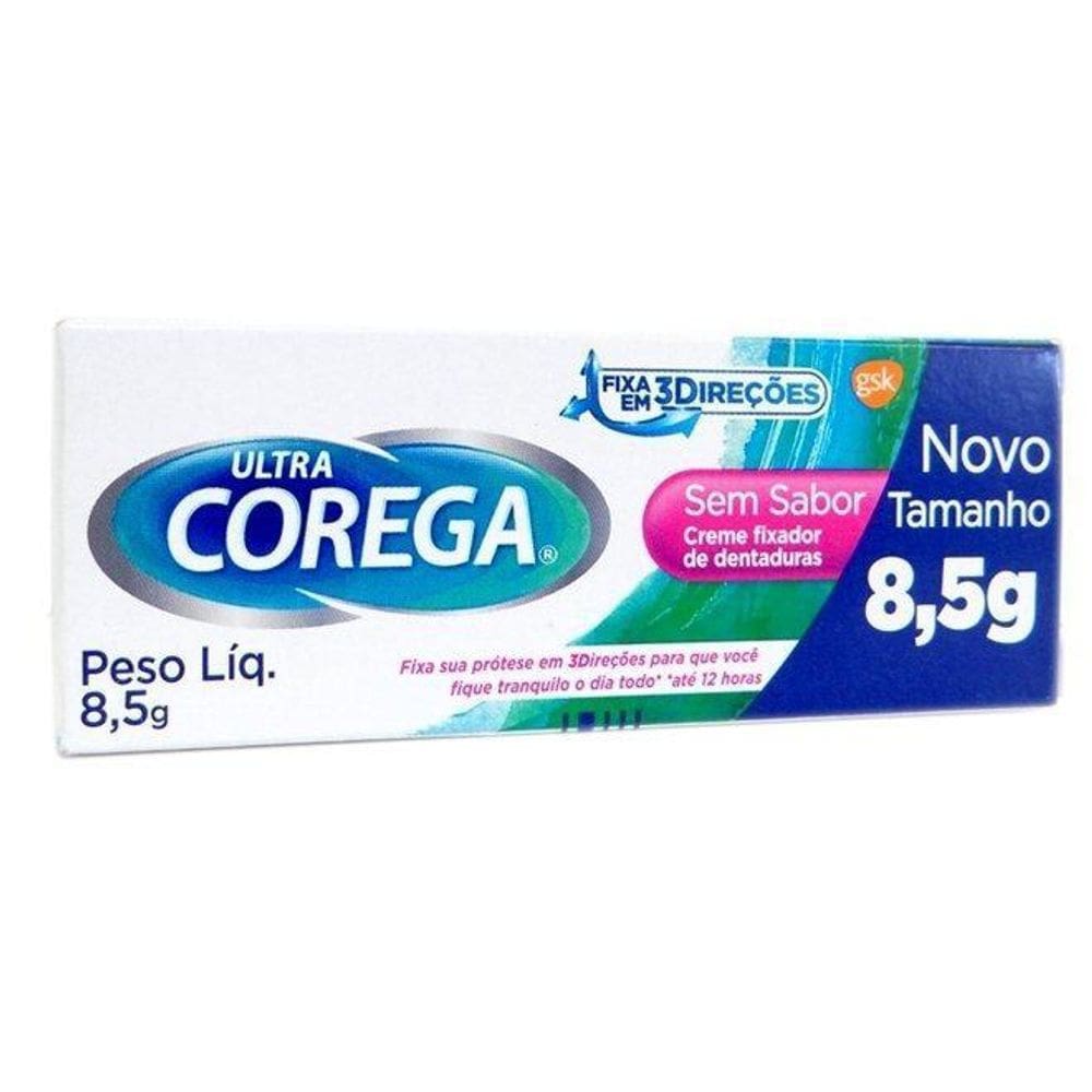 Kit Corega Fixador Dentadura 8,5g - Fixação Segura