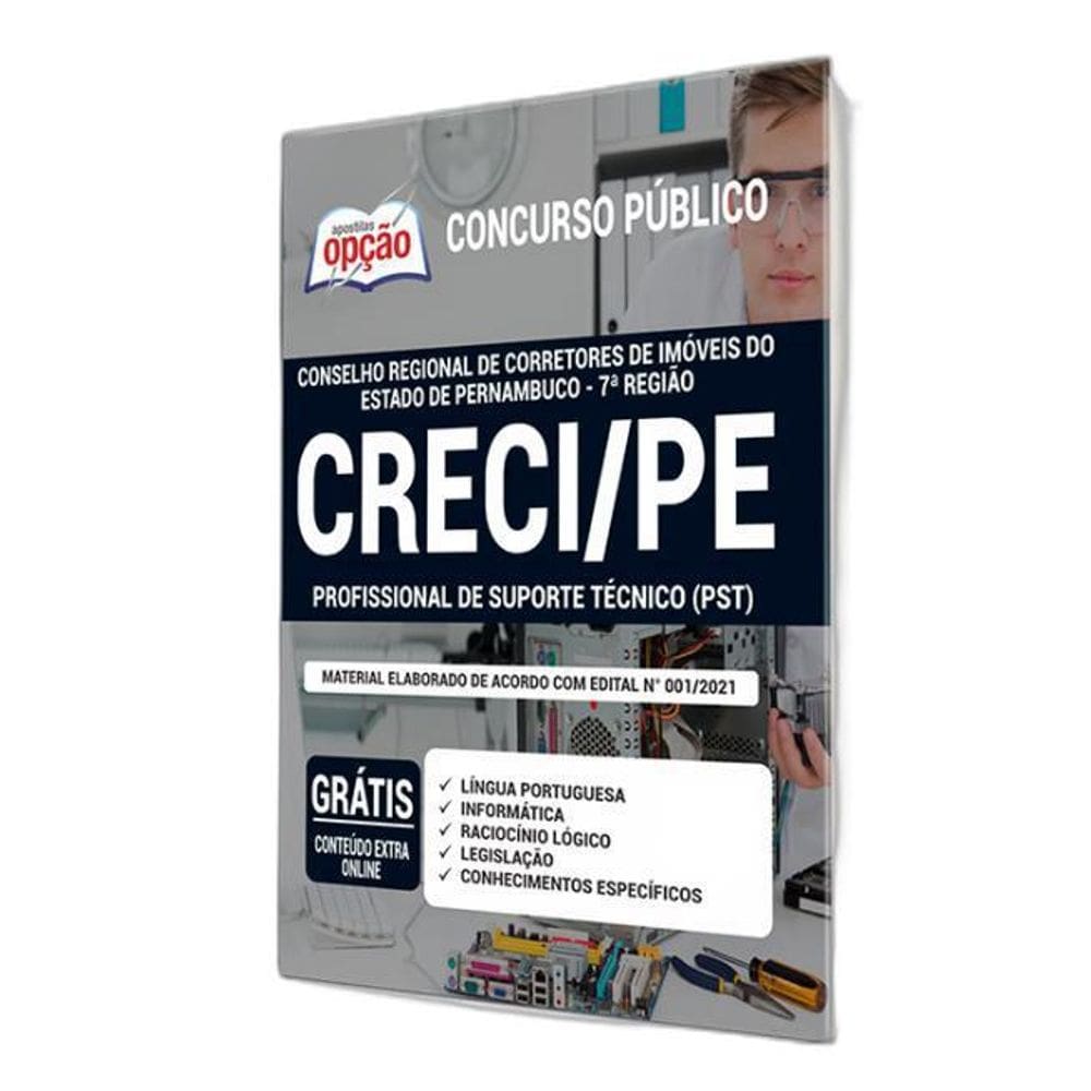 Apostila Concurso Creci Pe - Profissional De Suporte Técnico