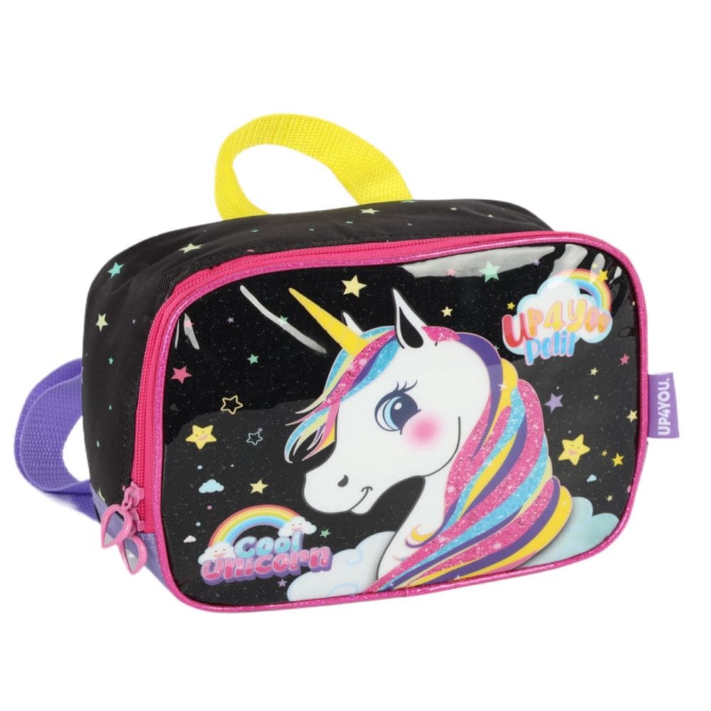 Lancheira Térmica Escolar Luxcel Up4you Unicórnio Violeta