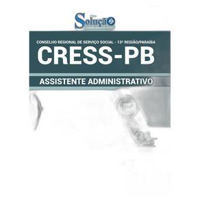 Apostila Concurso Cress Pb - Assistente Administrativo