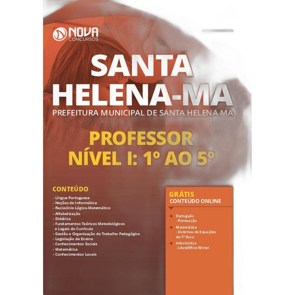 Apostila Santa Helena - Ma 2020 Nível I: 1º Ao 5º Ano