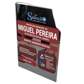 Apostila Prefeitura Miguel Pereira Rj Agente Administrativo