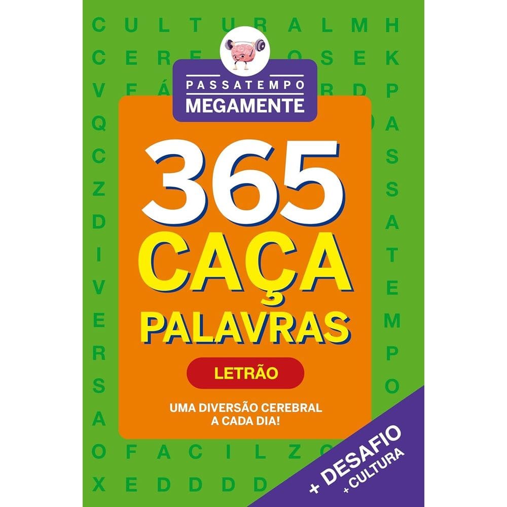 Passatempo Megamente - 365 Caça-Palavras - Vol. 02