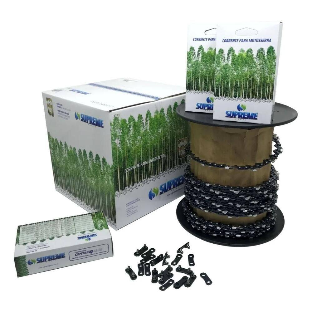 Rolo Corrente Para Motosserra 3/8 1.5mm 820 Dentes Supreme