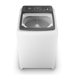 Máquina de Lavar Consul 15Kg Automática Cesto Inox CWN15AB Branca