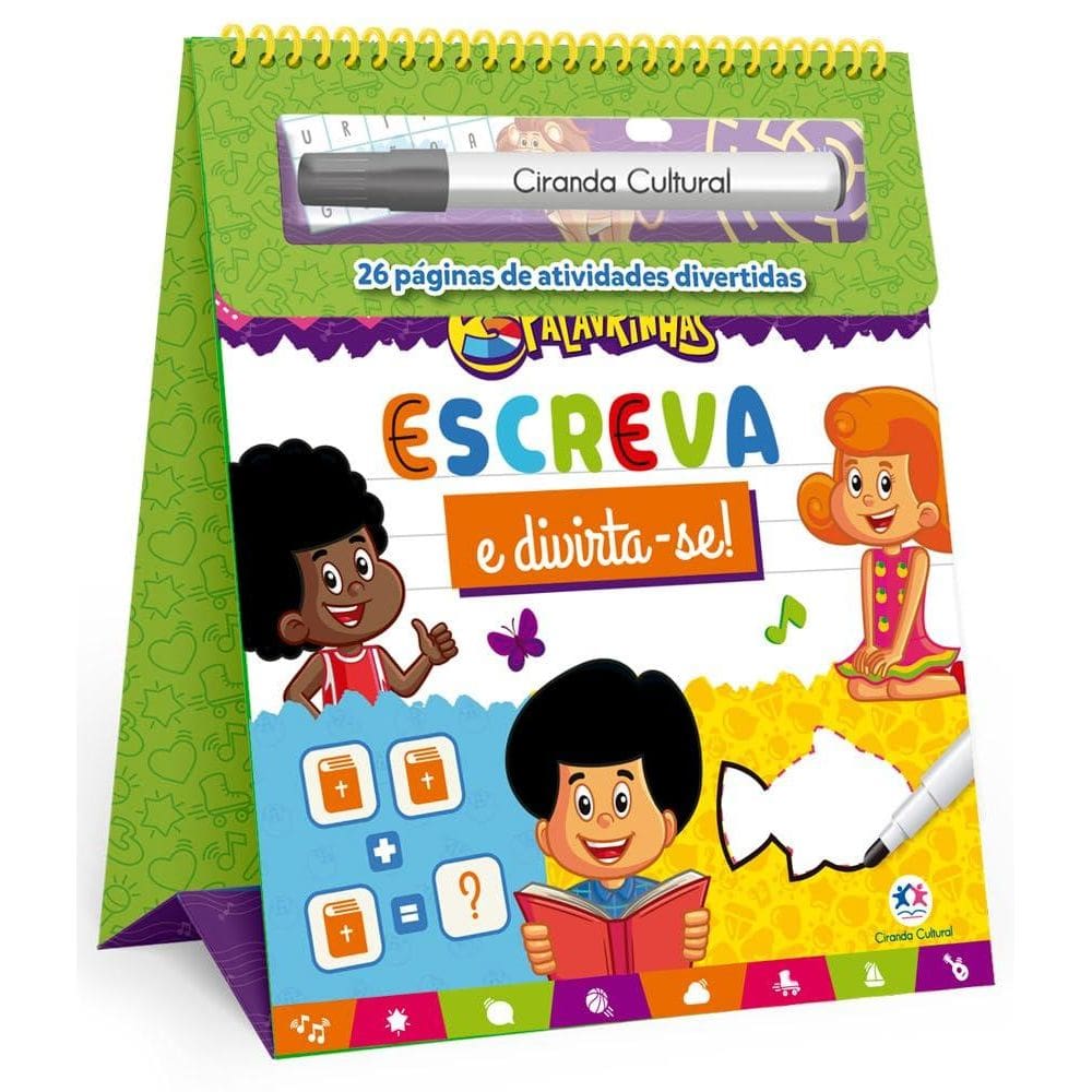 3 Palavrinhas - escreva e apague espiral(2111)