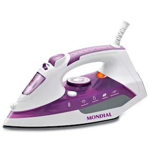 Ferro de Passar Roupa a Vapor Mondial Ceramic Express F-40