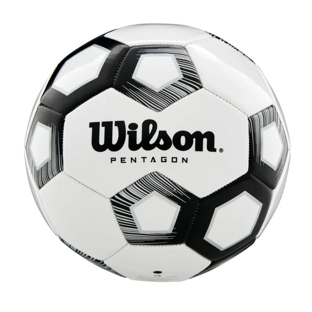 Bola de Futebol Pentagon Nº5 Clássica Profissional Amador PVC Unissex Wilson