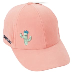 Boné Menina Rosa / Cacto 2 a 4 anos -Pimpolho