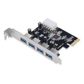 Placa Pci Express 4 Portas Usb 3.0 Comtac 9349