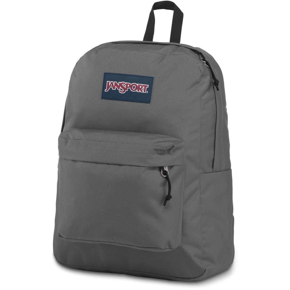 Mochila JanSport SuperBreak One durável, leve, cinza