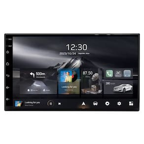Central Multimídia Universal Adak G2 Tela QLED de 7" Polegadas 2GB Ram 64GB Carplay e Android Auto