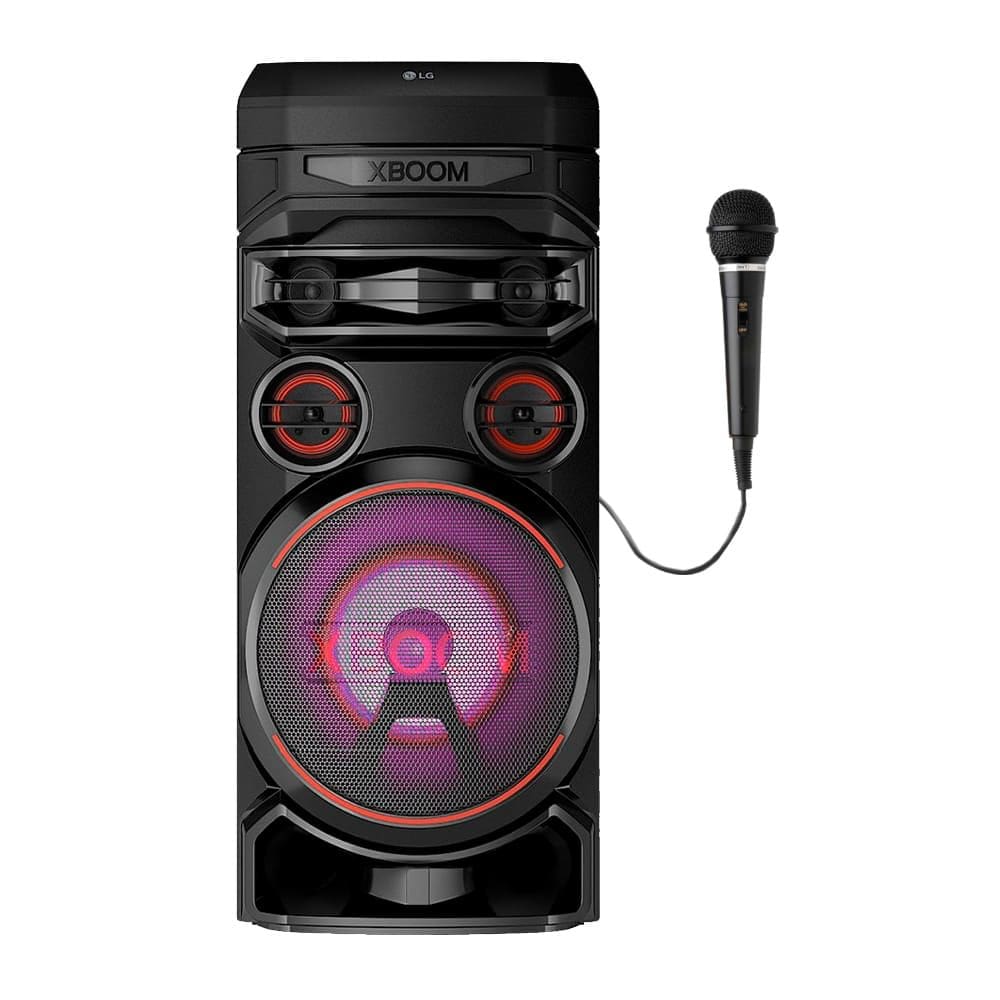 Caixa de Som LG XBOOM RNC7 Superamplificador Karaokê Party -1 Mic