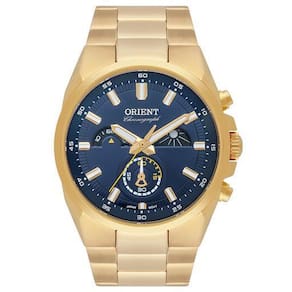 Relógio Orient Sport Masculino Cronógrafo Mgssc032 Dourado