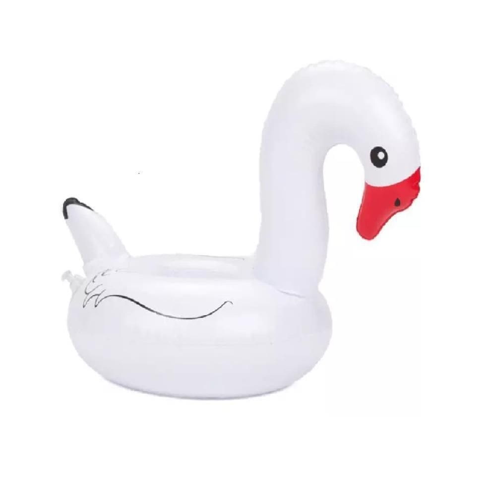 Boia Porta Copo Flamingo Branco Piscina Bo65255