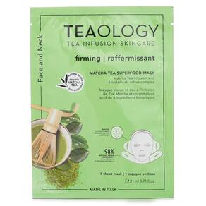 Máscara facial e de pescoço Teaology Matcha Tea Superfood