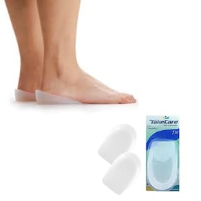 Calcanheira de Silicone Para Esporão C/ Aba Baixa P Take Care "01430"