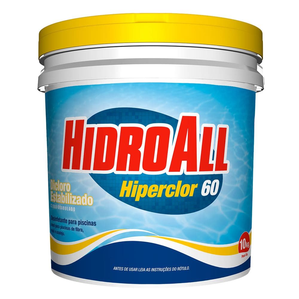 Cloro Hidroall Hiperclor 60 10kg